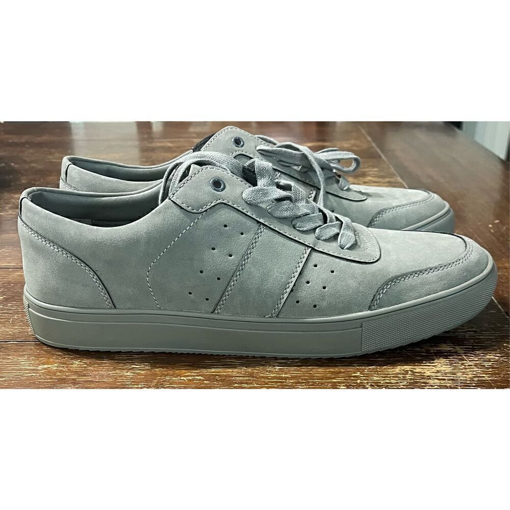 INC Mens Perforated Padded Zuri Round Toe Platform Lace-Up Sneakers Shoes